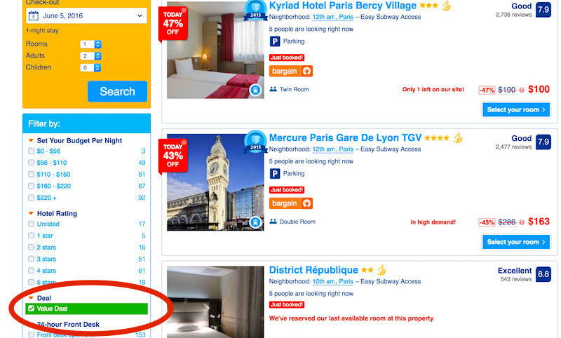 Best deals on Paris hotels Best deals on Paris hotels