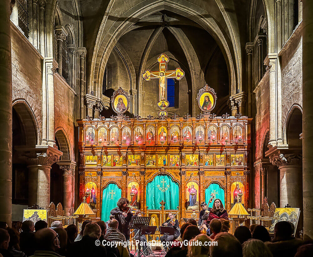 Concert at Saint-Julien-le-Pauvre Church