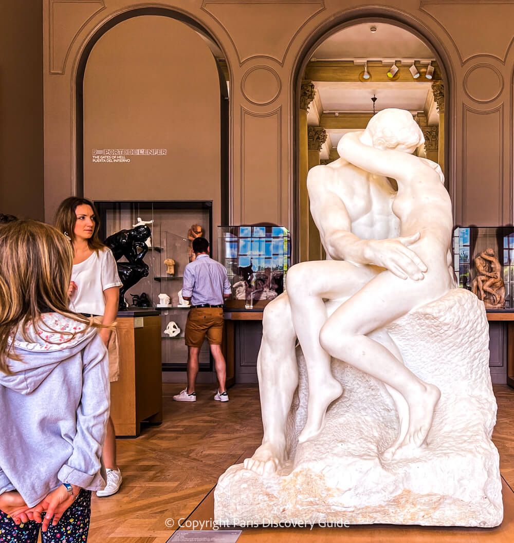 Rodin's 'The Kiss' in the Musee Rodin - Photo (c) Patrick Tourneboeuf/OPPIC/Tendance Floue