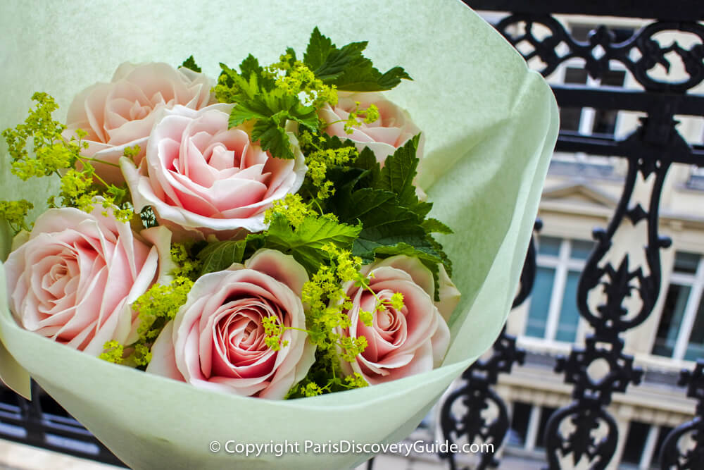 Bouquet of roses from Stéphane Chapelle Florist