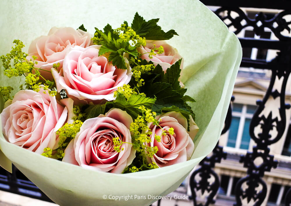 Bouquet of roses from Stéphane Chapelle Florist