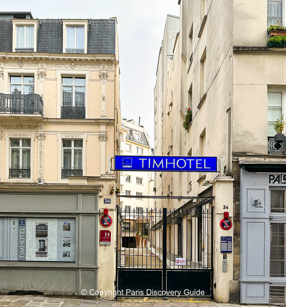 Guest room at HOY Hotel in Paris's 9th arrondissement