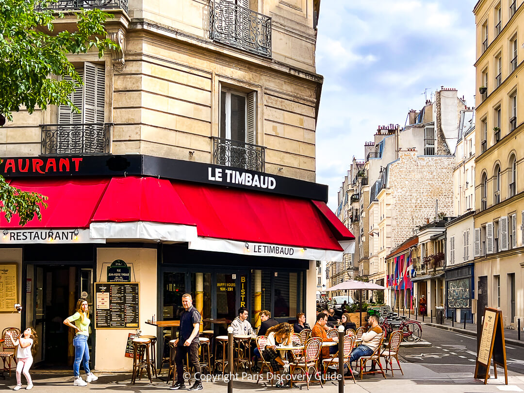 Oberkampf cafe in Paris's 11th Arrondissement  