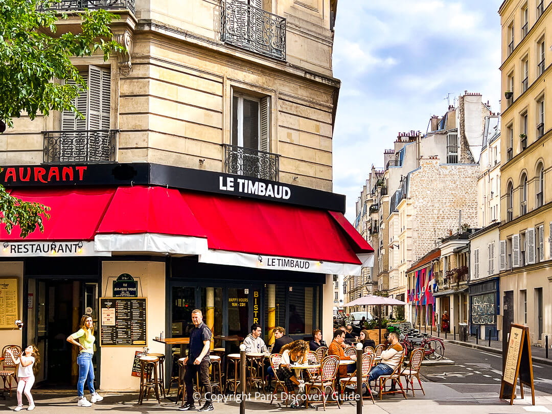 Oberkampf cafe in Paris's 11th Arrondissement  