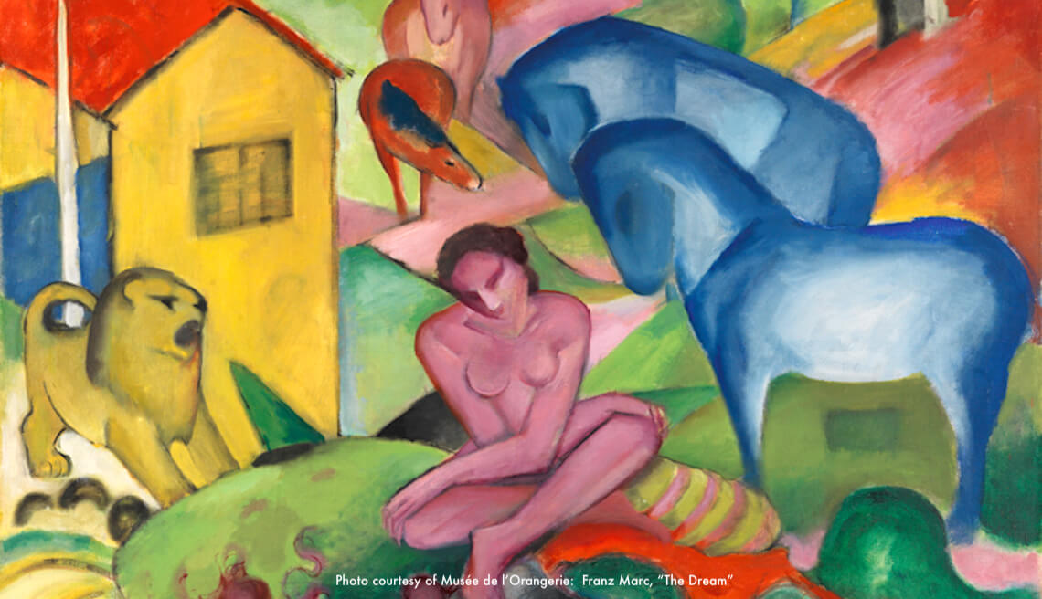 Franz Marc and August Macke exhibit at Musée de l'Orangerie Franz Marc and August Macke exhibit at Musée de l'Orangerie