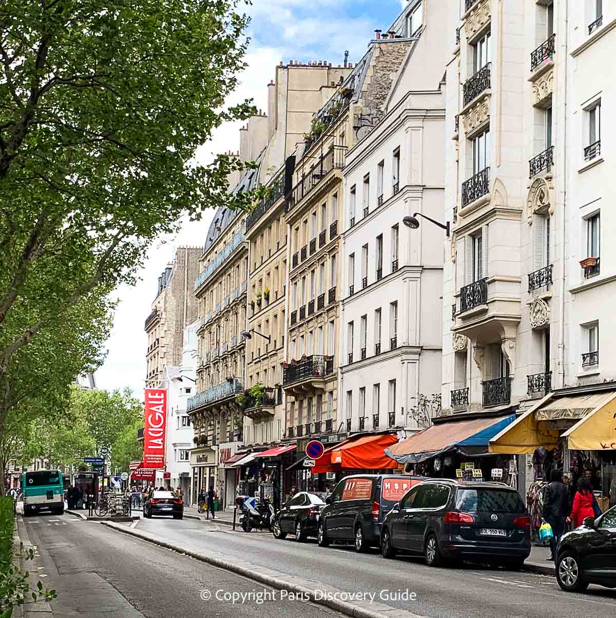 View from the rooftop bar at La Fondation 