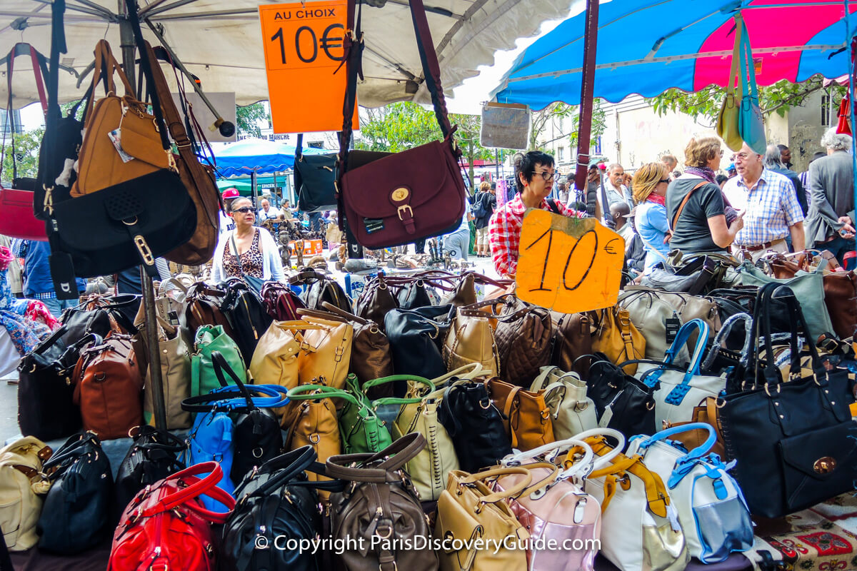 Louis Vuitton large travel duffel bag - Les Puces de Paris Saint-Ouen