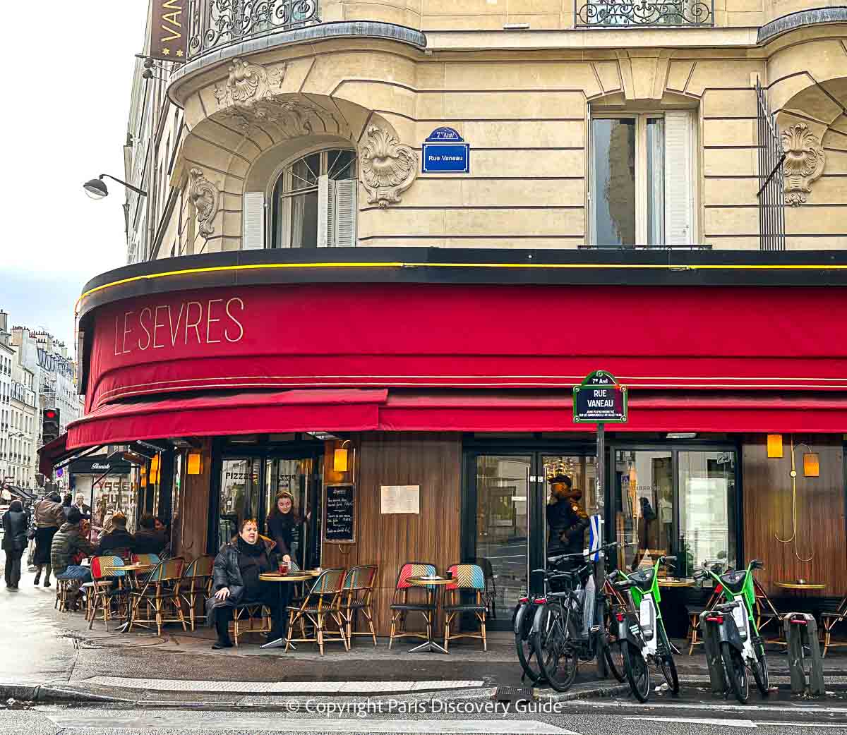 View from the rooftop bar at La Fondation 