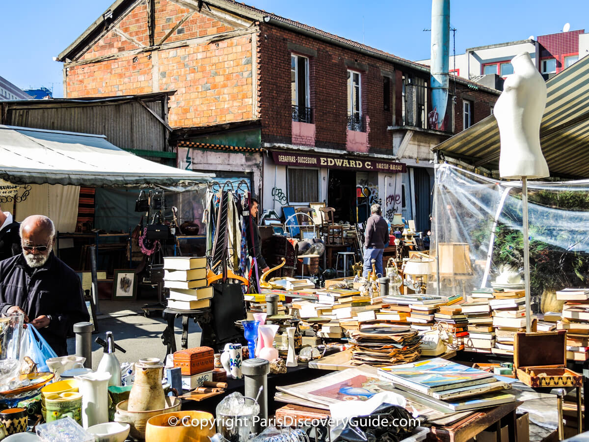 This display didn't look promising at first, but we spotted a couple of inexpensive treasures among more mundane items