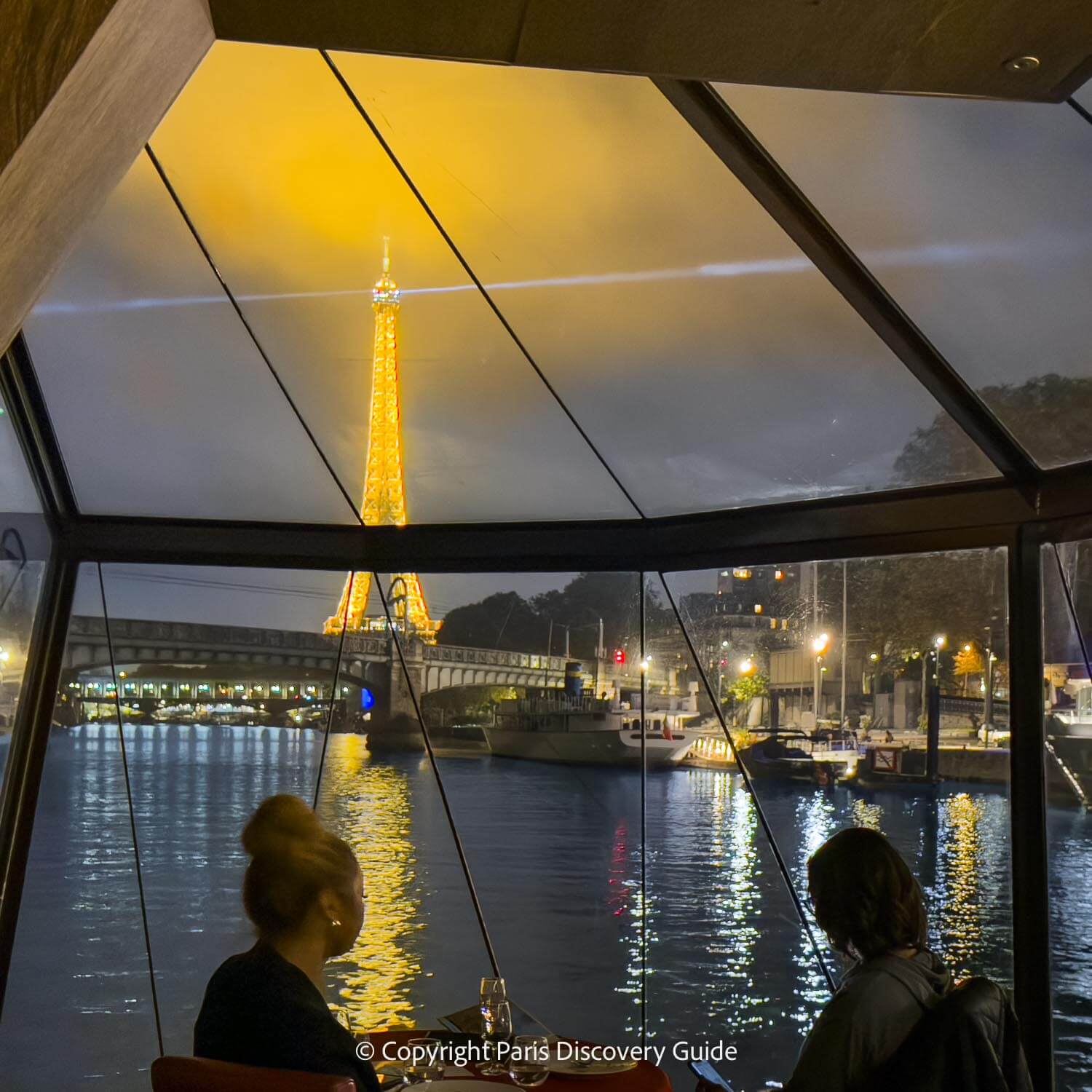 Bateaux Mouches dinner cruise