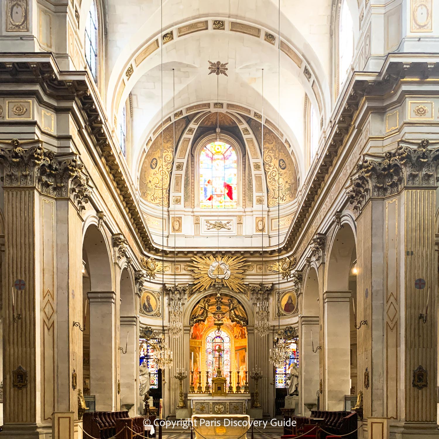 Interior of Eglise Saint-Louis-en-l'Île