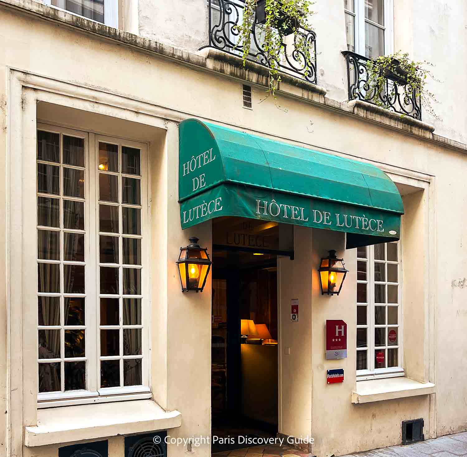 Hotel de Lutece on Ile Saint-Louis