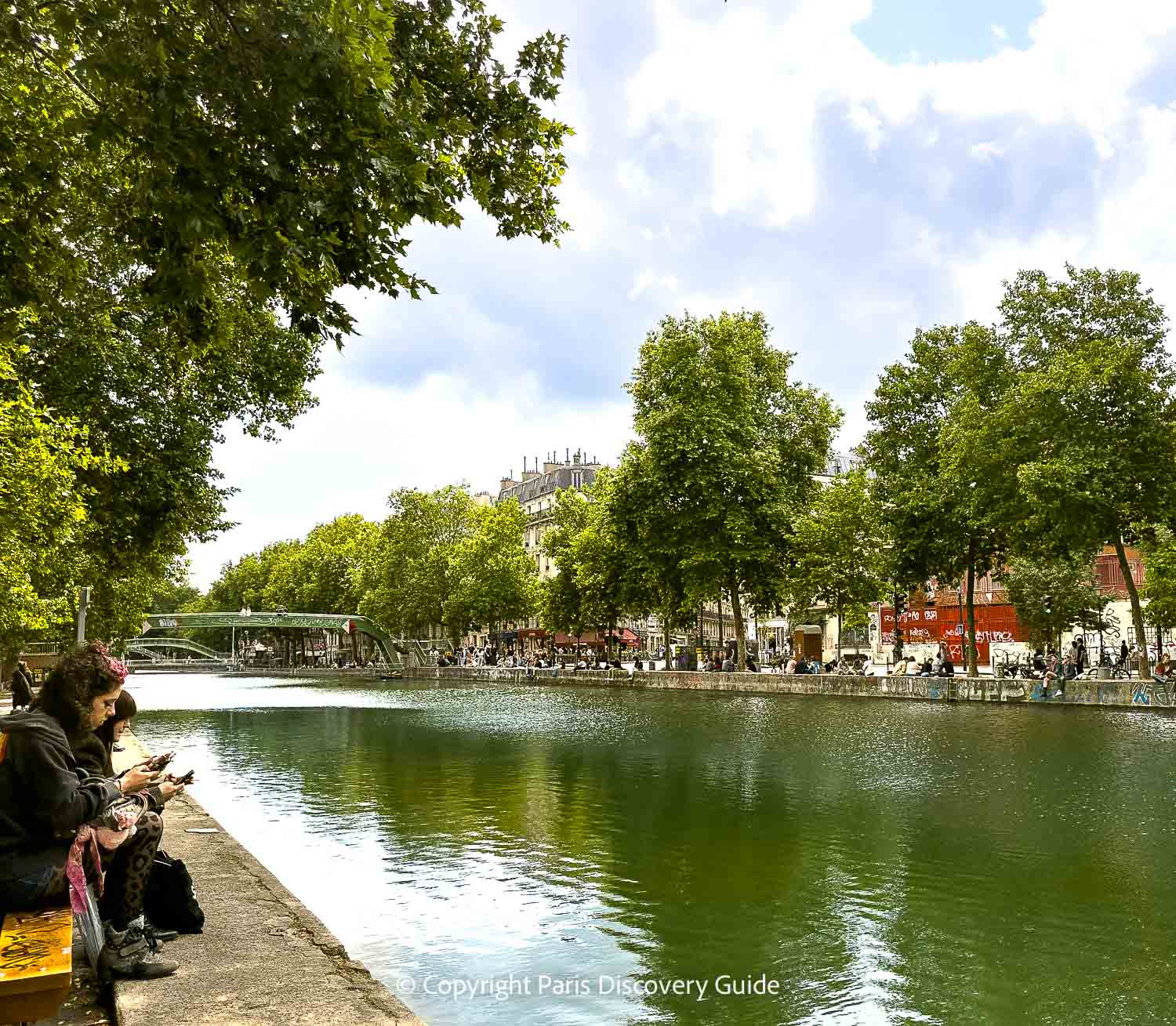 Canal Saint-Martin, next to Hotel Le Citizen