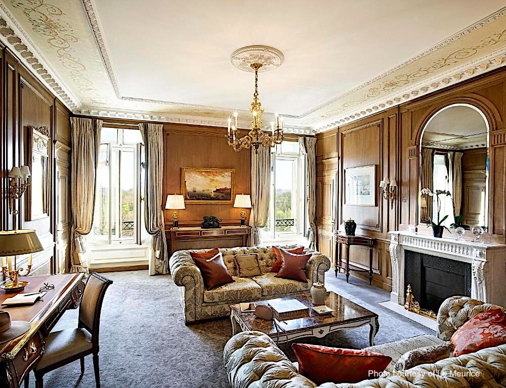 Le Meurice's Heritage Suite overlooking Tuileries Garden