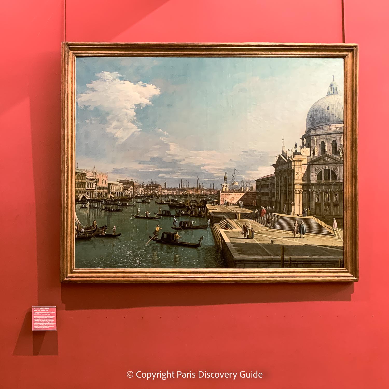 18th century painting by Italian artist Bernardo Bellotto