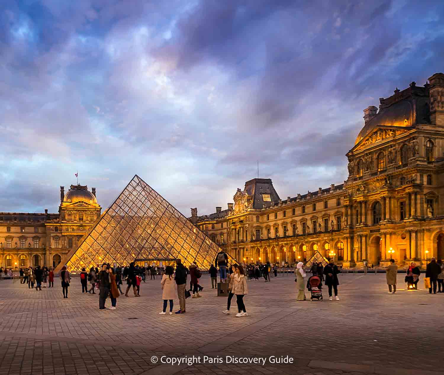 The Pyramid at the Louvre Museum 