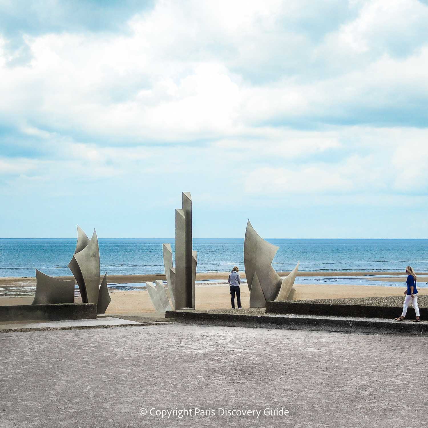 Memorial on Omaha Beach