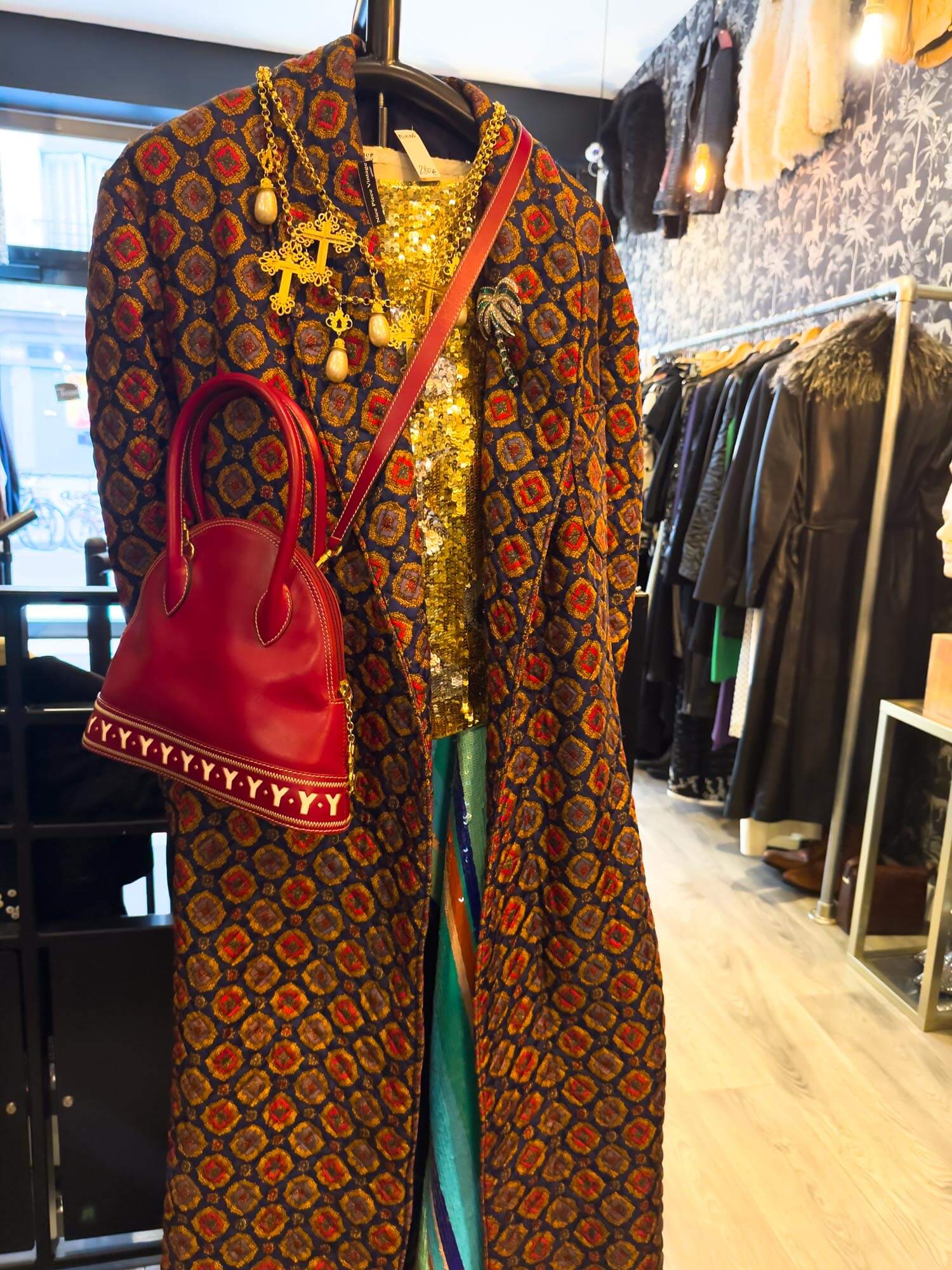 Vintage shop in the Upper Marais 