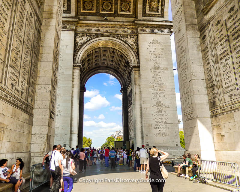 Exploring the Arc de Triomphe & Spokes of the Champs Elysees