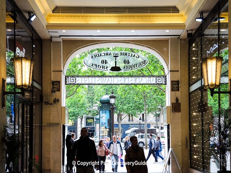 The Galeries Lafayette, the most famous Parisienne shopping center