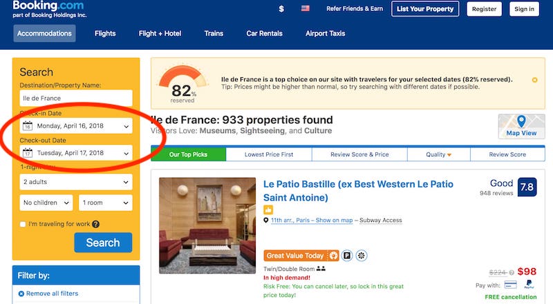 Best deals on Paris hotels Best deals on Paris hotels
