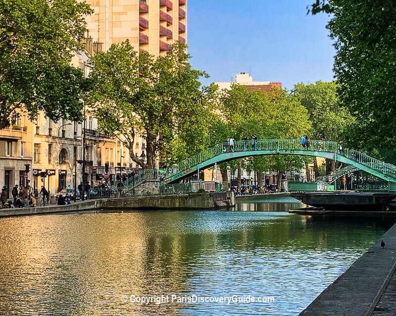 Canal Saint-Martin, near Bloom House Hotel & Spa in Paris 10