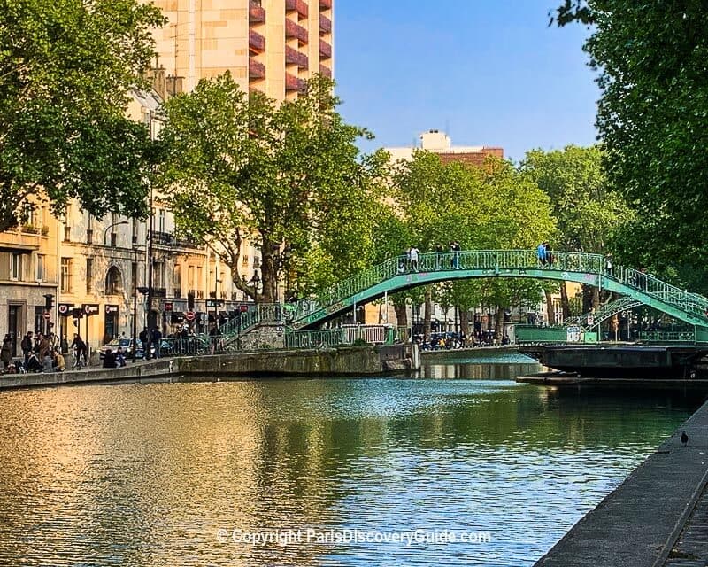 Canal Saint-Martin, near Bloom House Hotel & Spa in Paris 10 Canal Saint-Martin, near Bloom House Hotel & Spa in Paris 10