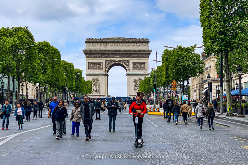 Car-free day in Paris