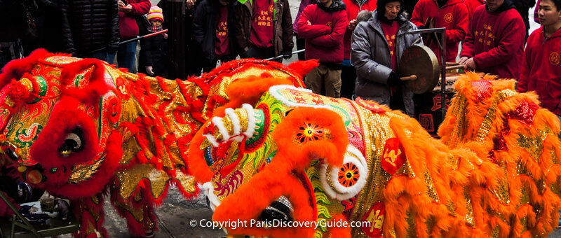 Chinese New Year Parades in Paris - dates and locations