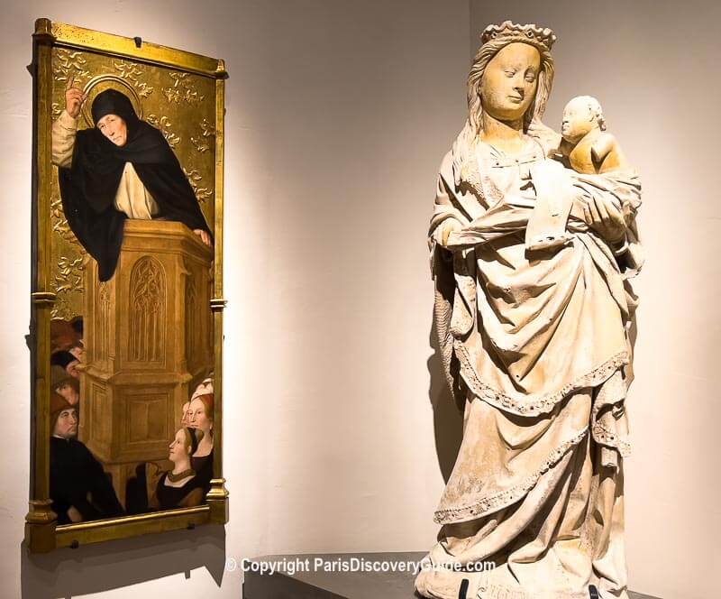 Art in nearby Musée de Cluny Art in nearby Musée de Cluny