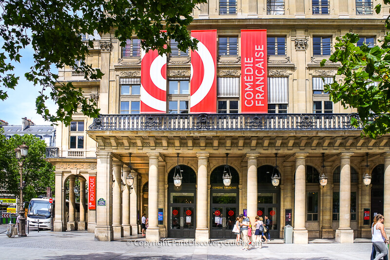 Comédie Française theater in the 1st arrondissement of Paris 