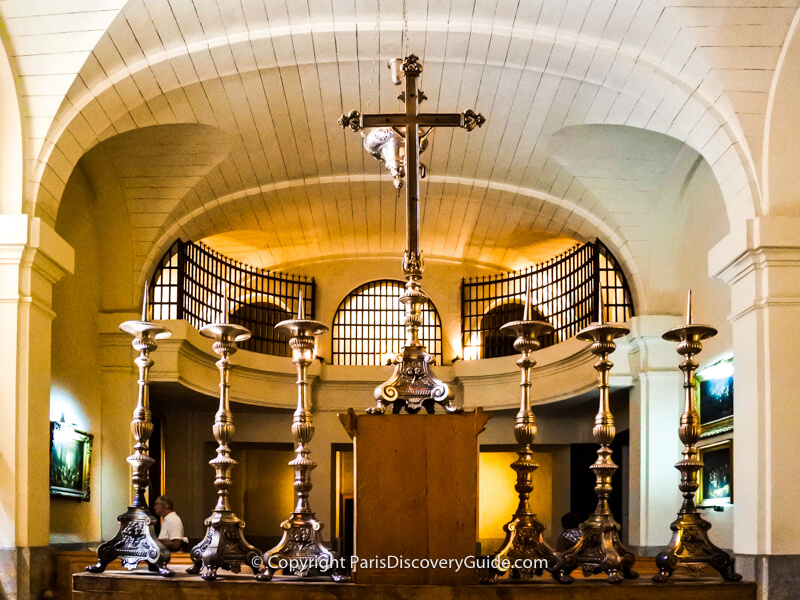 Candlesticks in the Girodins' Chapel Candlesticks in the Girodins' Chapel