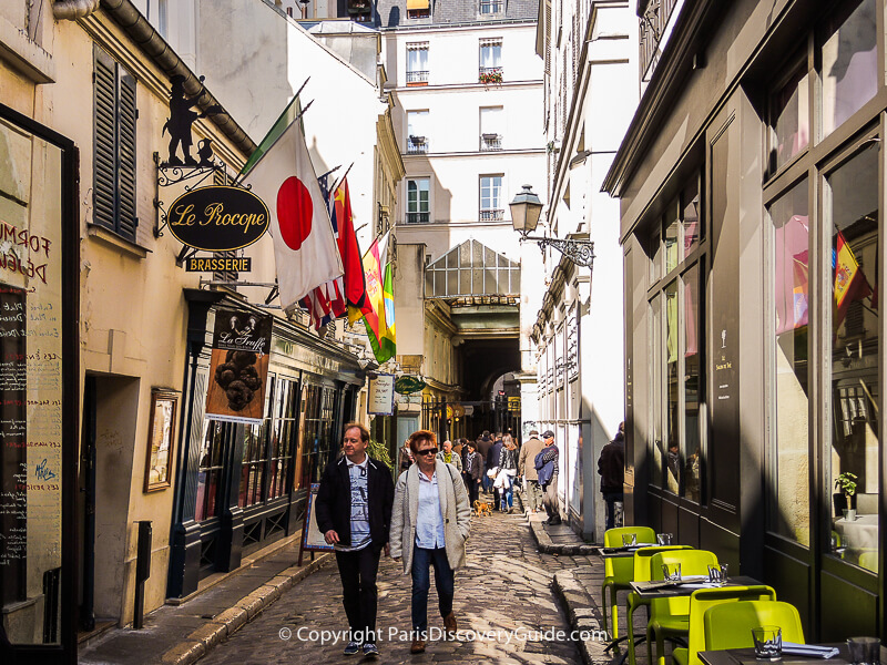 Le Procope in Cour du Commerce