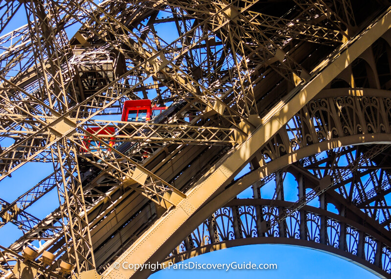 Eiffel Tower in Paris - 3 platforms Eiffel Tower in Paris - 3 platforms