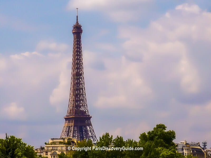 You'll love the Paris skyline views from the Four Seasons George V