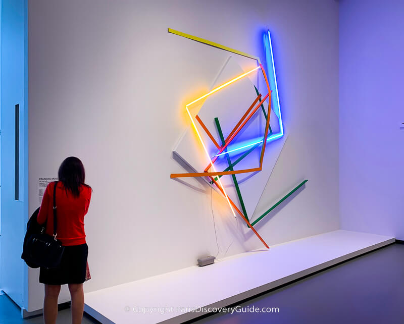 Installation by François Morellet in the Collection of the Foundation: A Vision for Painting Installation by François Morellet in the Collection of the Foundation: A Vision for Painting