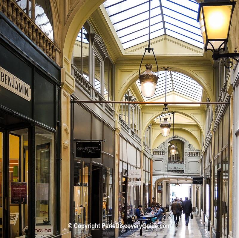 Entrance to Galerie de la Madeleine