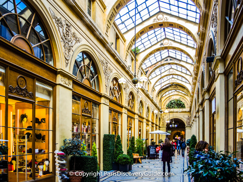 Galerie Vivienne, covered shopping arcade in Paris's 2nd Arrondissement  