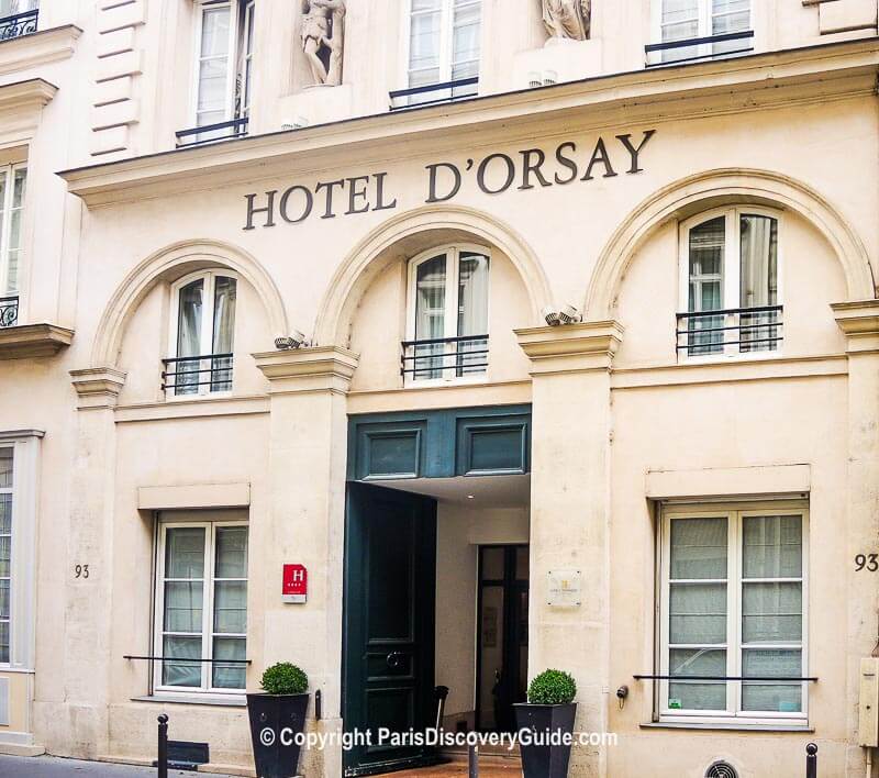 Hotel d'Orsay entrance