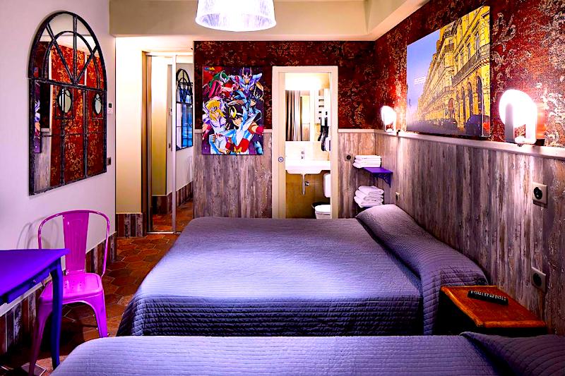 Guest room at Hotel Paris Bastille Guest room at Hotel Paris Bastille