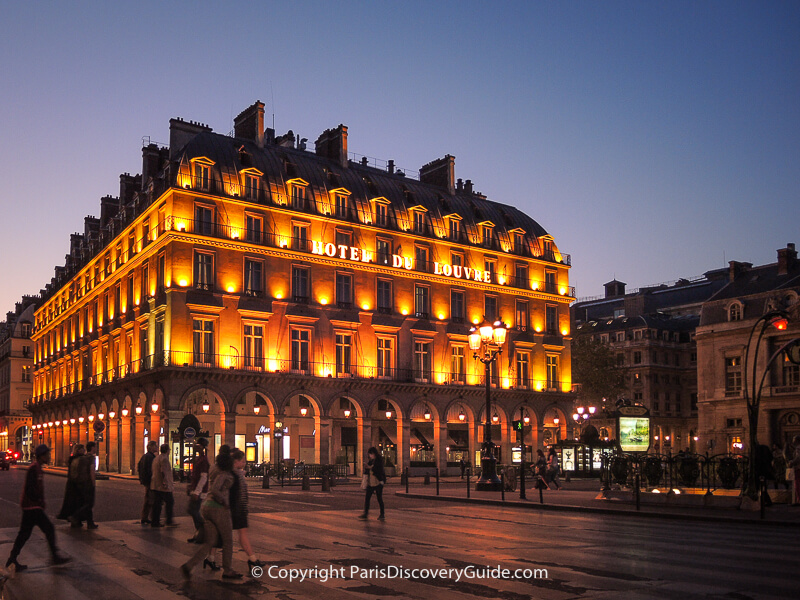 Hôtel du Louvre in Paris