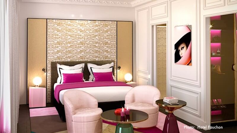 Guestroom at Hôtel Fauchon Guestroom at Hôtel Fauchon
