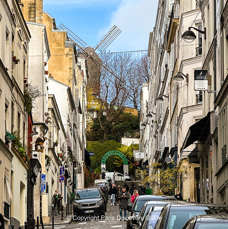 17th century Moulin Blute Fin, inspiration for Van Gogh's windmill series of paintings