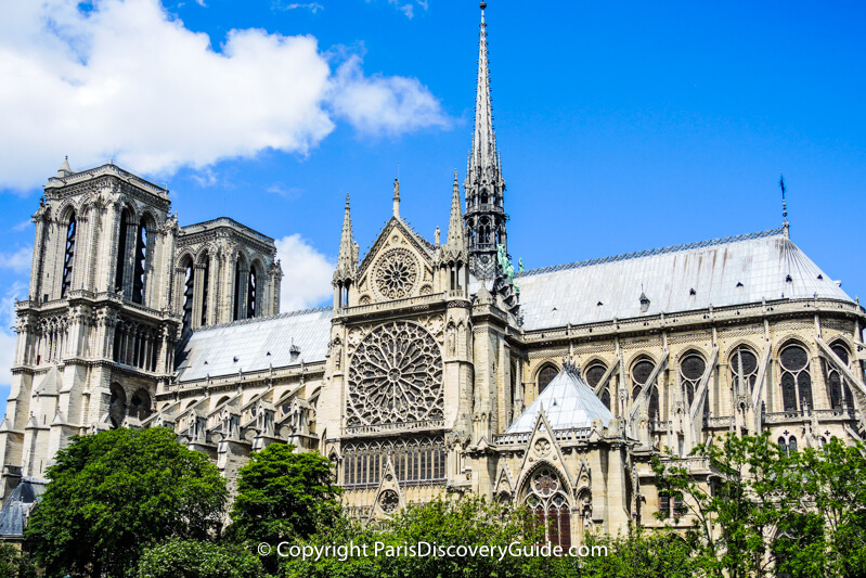 Notre Dame Cathedral - site of spectacular Paris concerts Notre Dame Cathedral - site of spectacular Paris concerts