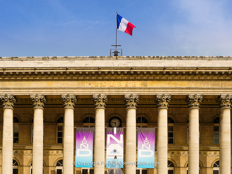 Historic Bourse in Paris 2 Historic Bourse in Paris 2
