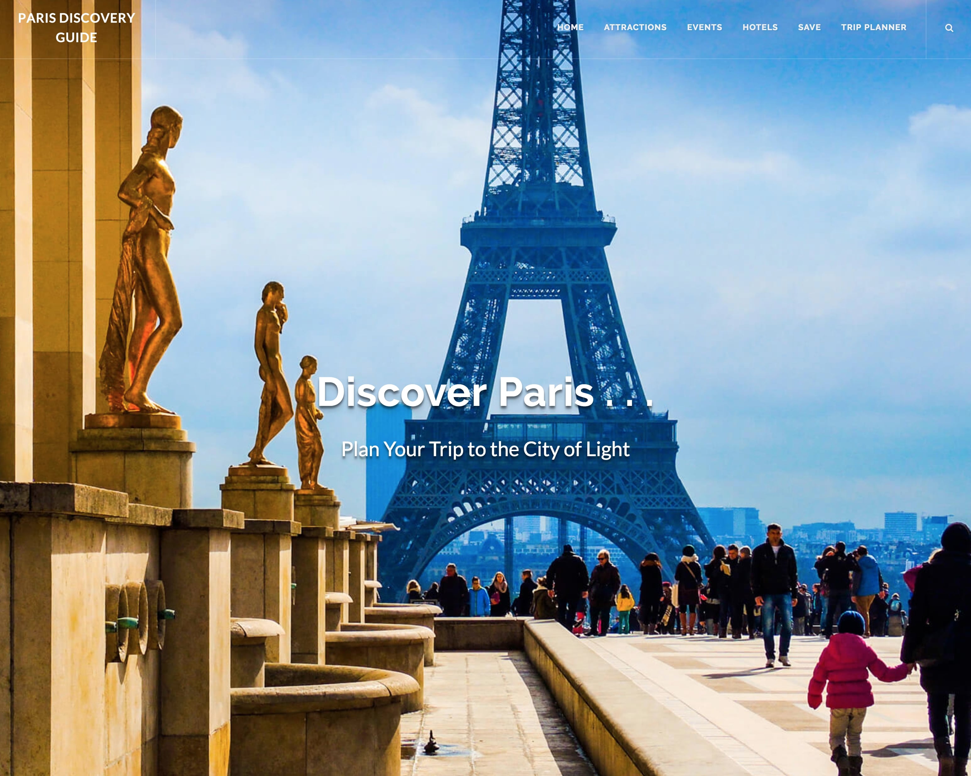 Paris Discovery Guide Home Page