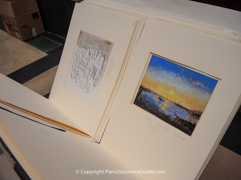 A portfolio of original art at Passage Verdeau in Paris 9 A portfolio of original art at Passage Verdeau in Paris 9
