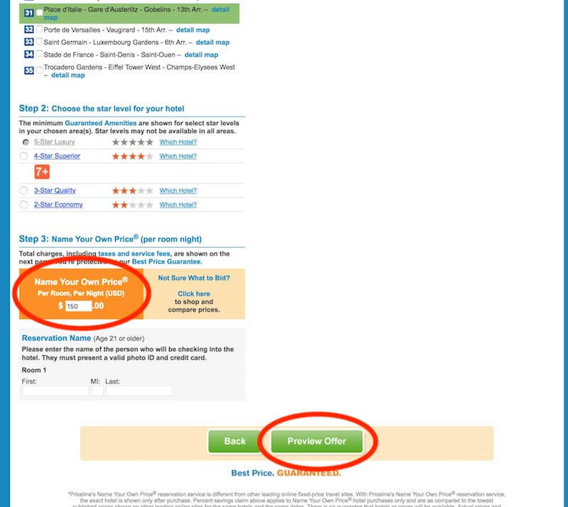 Priceline - where to name your own price Priceline - where to name your own price