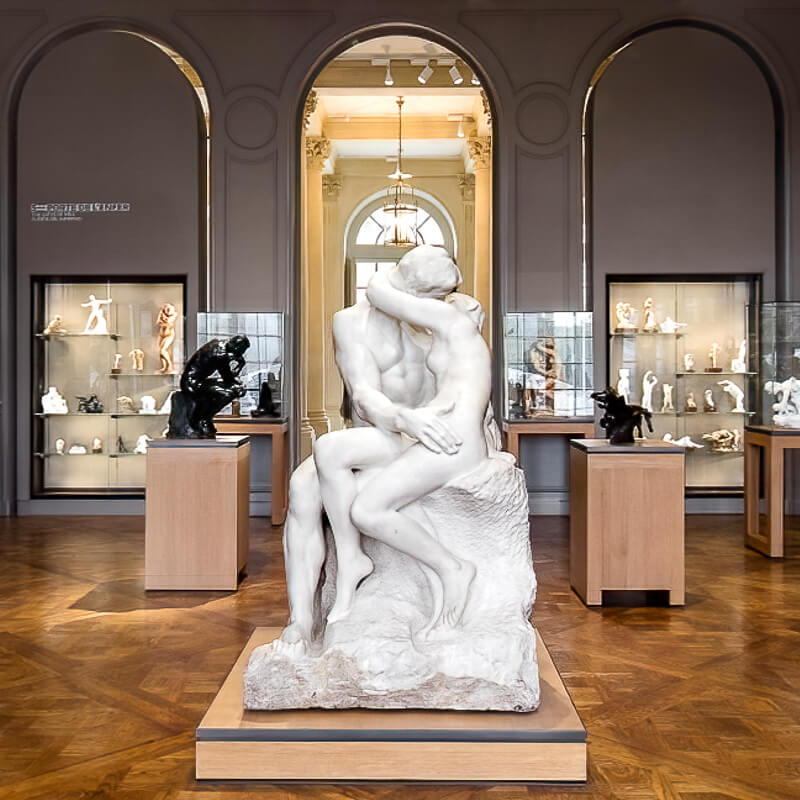 Rodin's 'The Kiss' in the Musee Rodin - Photo (c) Patrick Tourneboeuf/OPPIC/Tendance Floue
