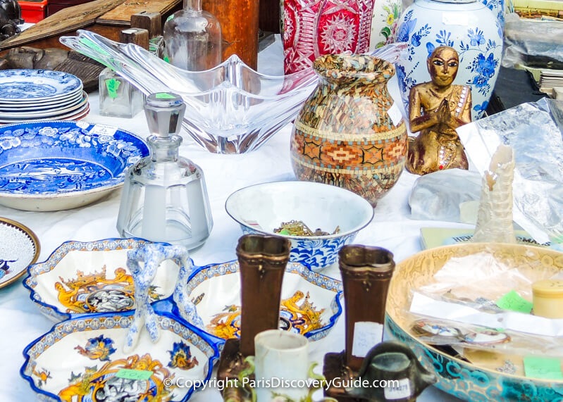 Smaller Paris flea markets with big bargains